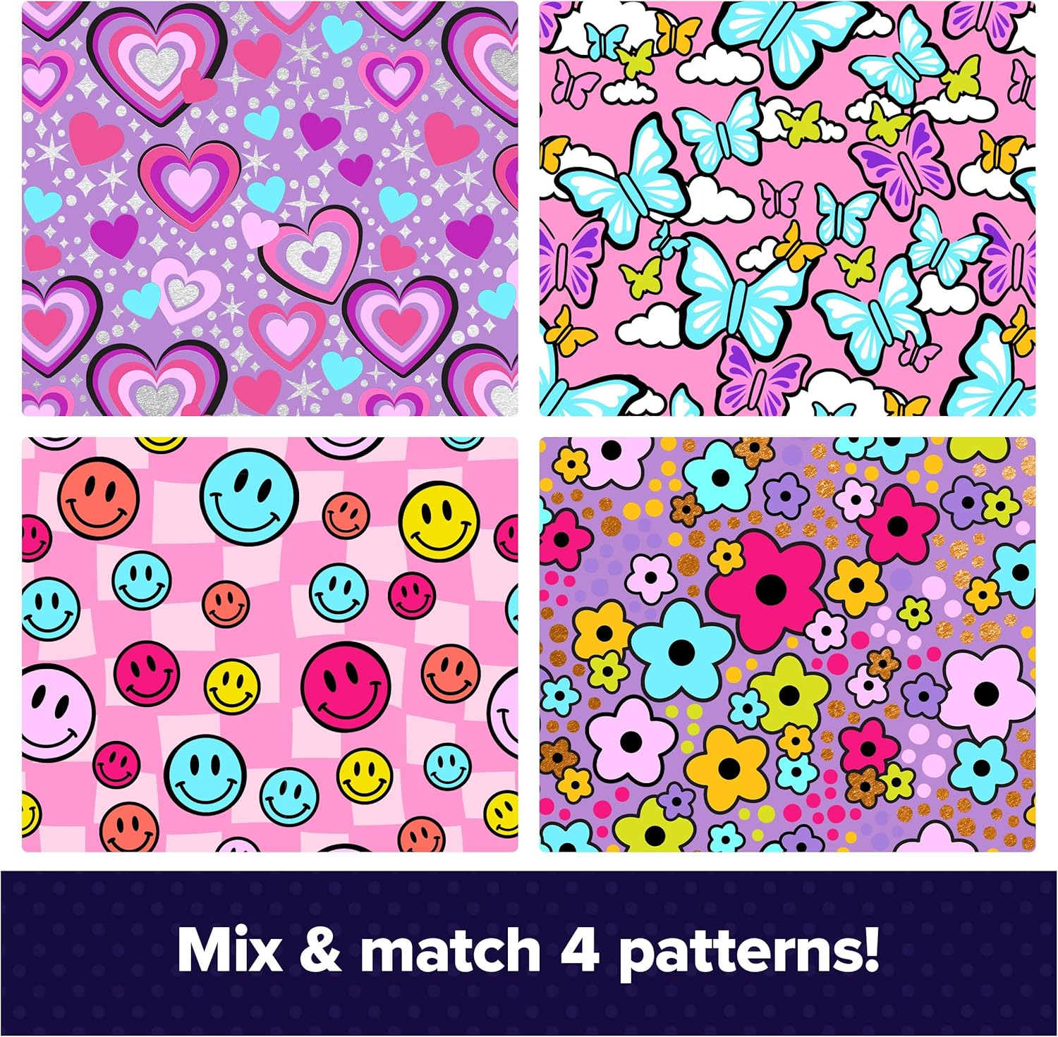 Cool Maker, GO Glam Studio Nail Kit, Style 200 Nails with 4 Designs, 2 Polish Applicators & Nail Mask, Arts and Crafts Kids&rsquo; Toys for Girls Aged 7+ image number 6