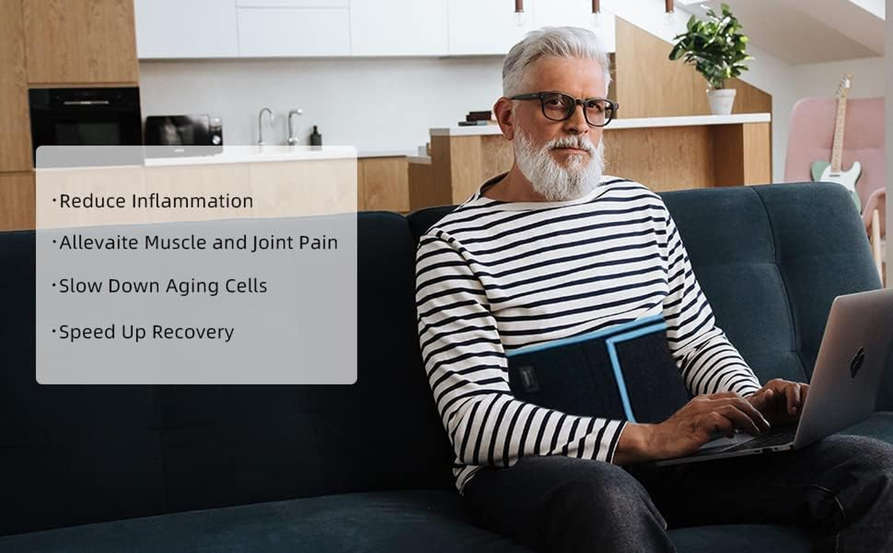 Red Light Belt for Body 105Leds Red Light Lamp with Timer Remote (5/10/15/20/25/30Mins) LED 660Nm&850Nm image number 1