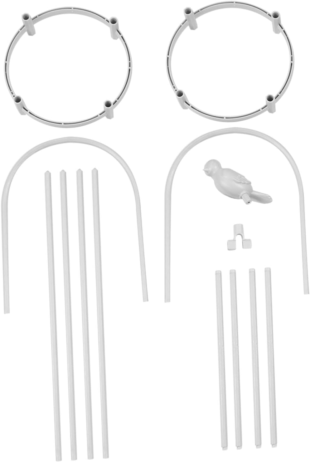 Milisten Plant Climbing Pergola for Garden Shelves Indoor Plant Trellis Gardening Vine Support Rack Weather-Resistant