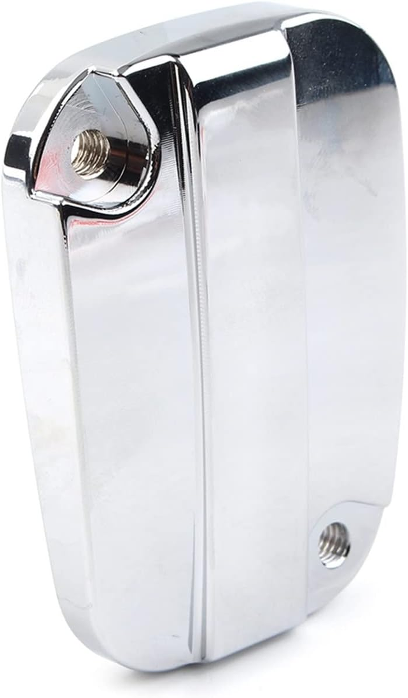 Jfqm Chrome Front Brake Master Cylinder Cover Cap Fit for Harley Touring 08-Later Trike 2009 2010 2011 2012 2013 Motorcycle Accessory image number 3