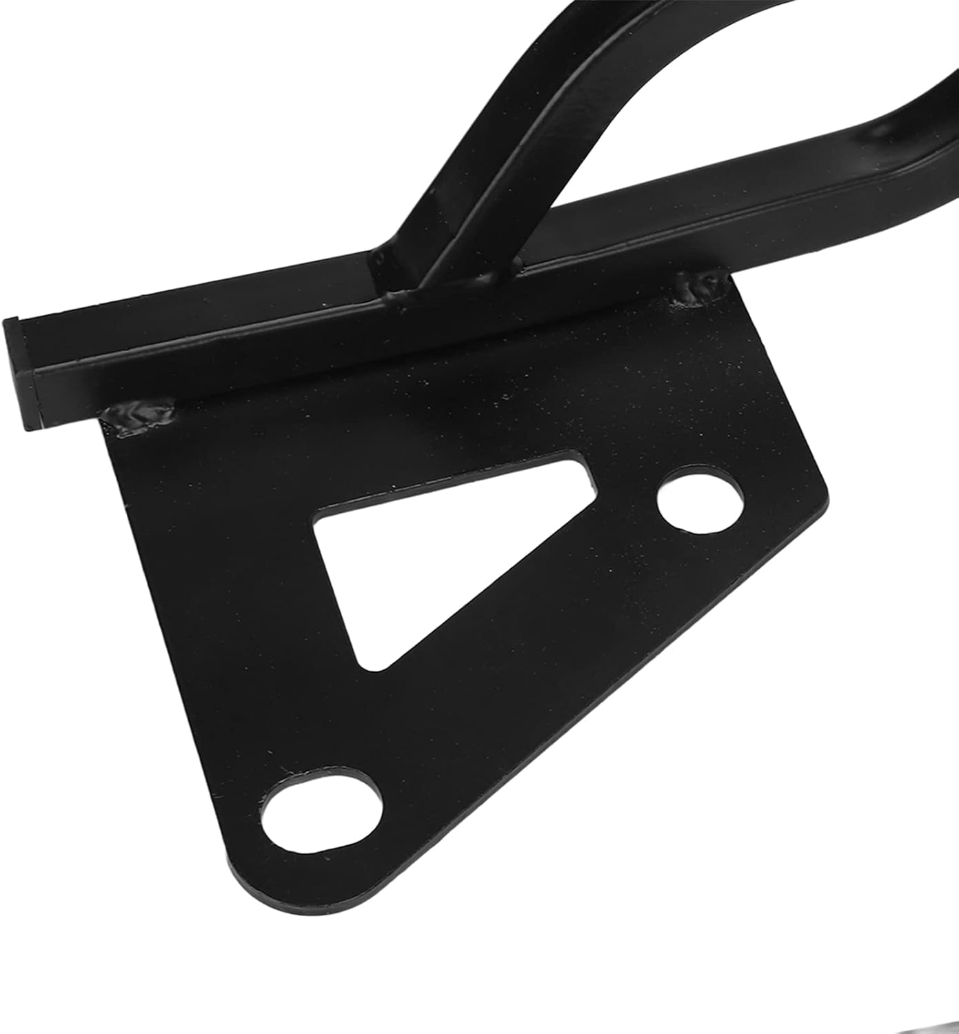 Grom MSX125 Rear Rack, Motorcycle Rear Cargo Carrier, Black Iron Motorcycle Luggage Rack, Motorcycle Rally Luggage Rack, Larger Storage Space, Fine Workmanship image number 1