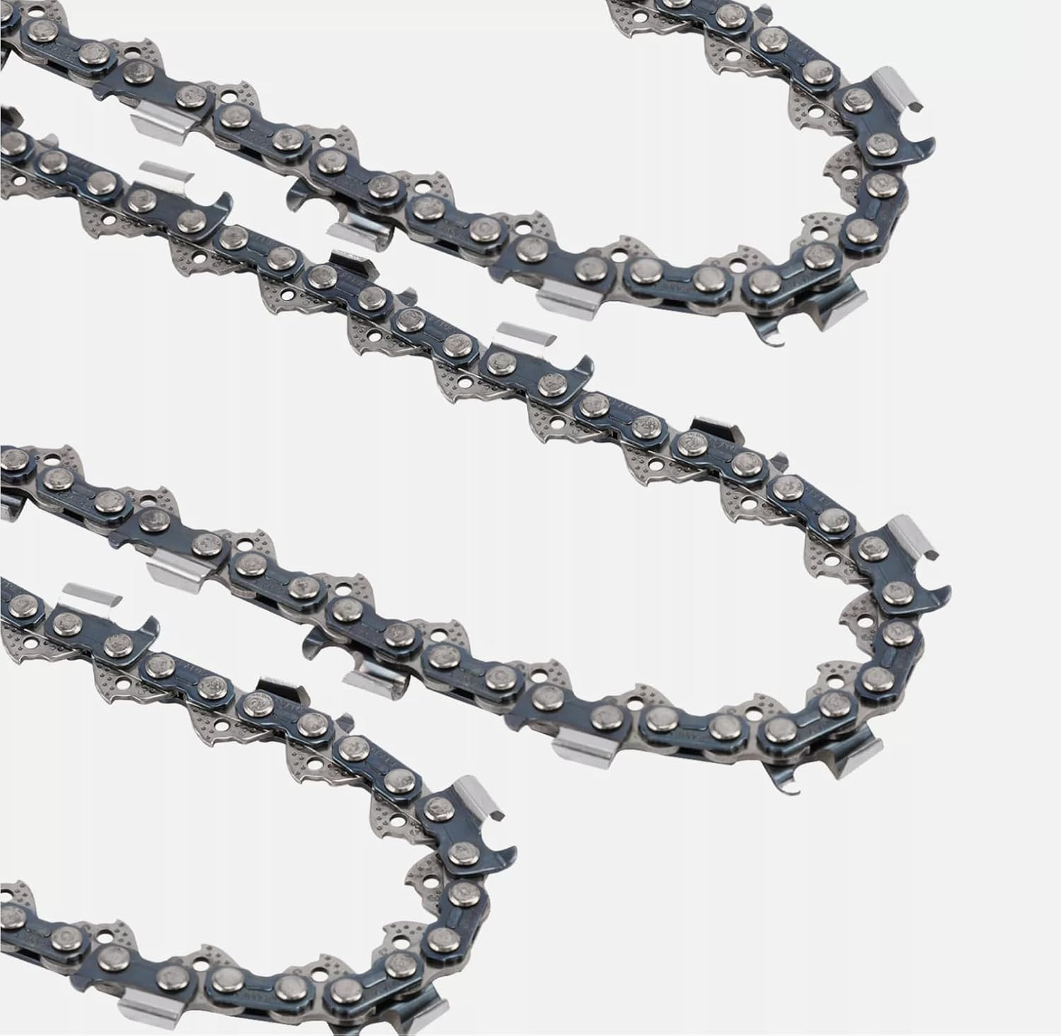 3-Pack 12 Inch Mini Chainsaw Chain with Replacement Bar, Replacement Guide Saw Chains for Cordless Electric Chainsaw & Wood Branch Cutting Mini Chainsaws (45 Drive Links) image number 3