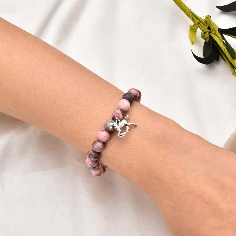 Horse Gifts Bracelet for Girls Inspirational Horse Lover Christmas Birthday Gifts for Daughter Granddaughter Niece Friends