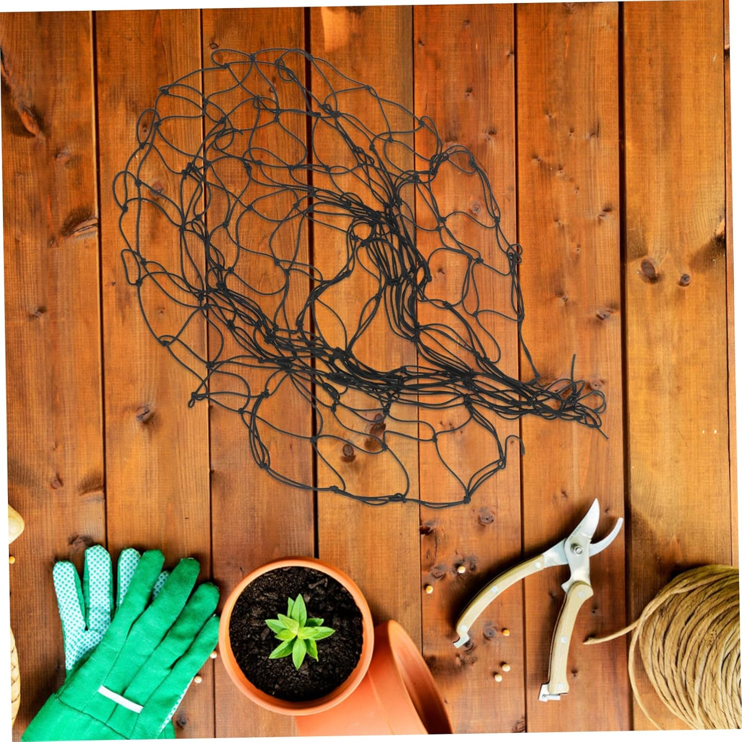 BESPORTBLE Plants Netting for Garden Durable Trellis Support for Climbing Plants Strong Support Design for Healthy Growth for Outdoor Gardening image number 4