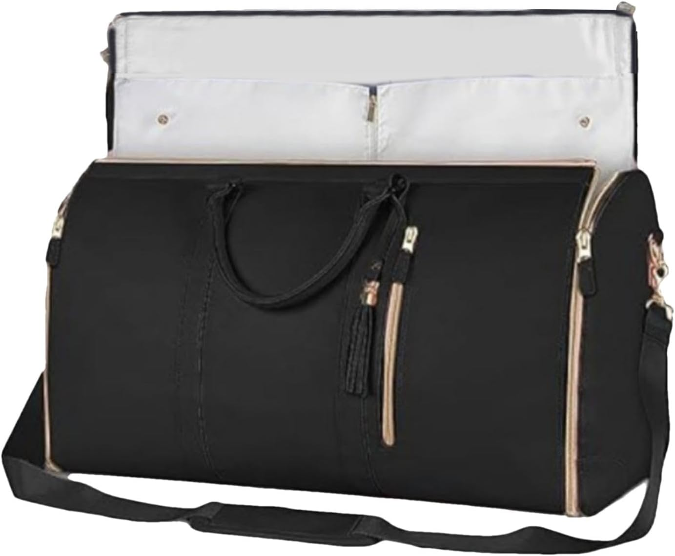 Garment Bag for Travel, Convertible Carry on Garment Bag Garment Bags for Travel,Multifunctional Luggage Garment Bag, Hanging Suitcase Suit Bag