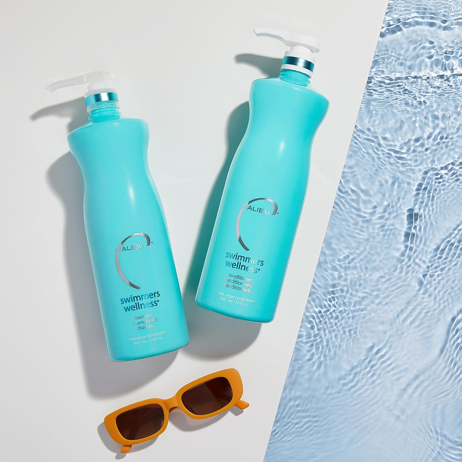 Malibu C Swimmers Wellness Conditioner, 1000Ml image number 3