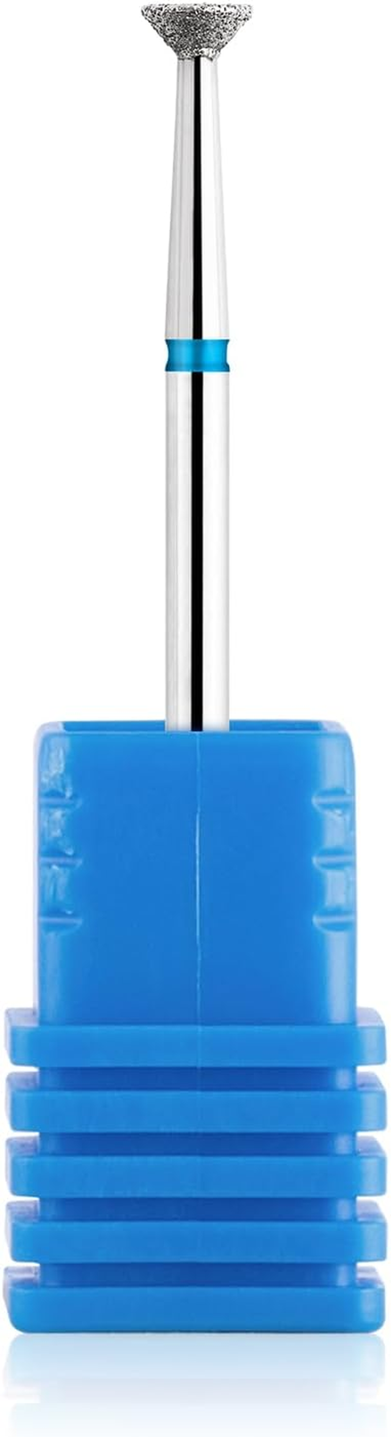 Acycoin2A 2Pcs Head Disc Grinding Burr T Mills Grinder Diamond Electric Nail Drill Bit image number 5