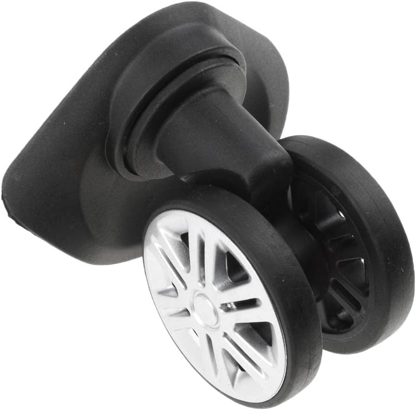 2 Pieces A19 Suitcase Luggage Double Wheels Replacement Wheels for Trolley Case