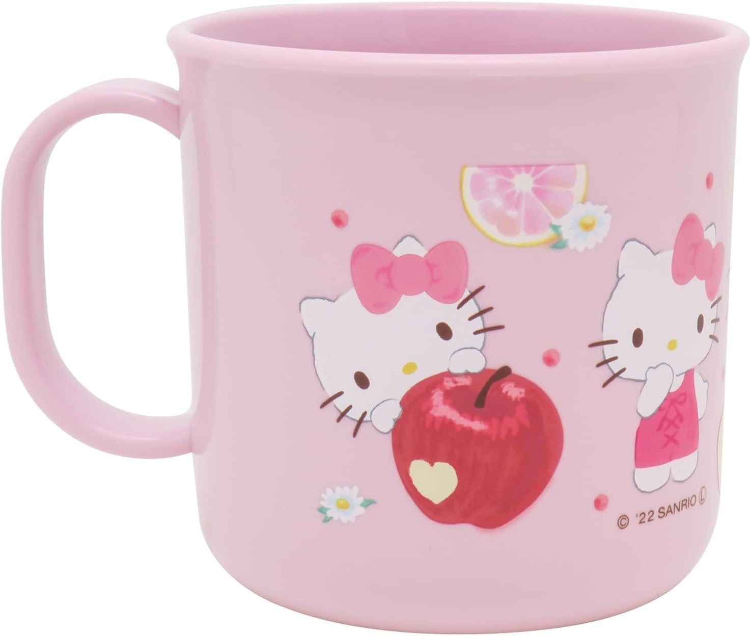 OSK C-1 Hello Kitty Plastic Cup Fruit, 7.8 Fl Oz (200 Ml)