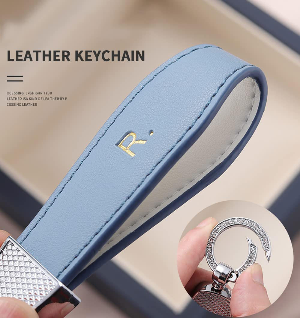 Ontto Car Key Fob Cover Fit for Mazda MX5 CX-5 CX-7 CX-9 Mazda 6 Atenza Smart Key Case TPU Key Shell Key Holder Keychain Accessories 3-Buttons White - 2 Buttons-Green image number 5