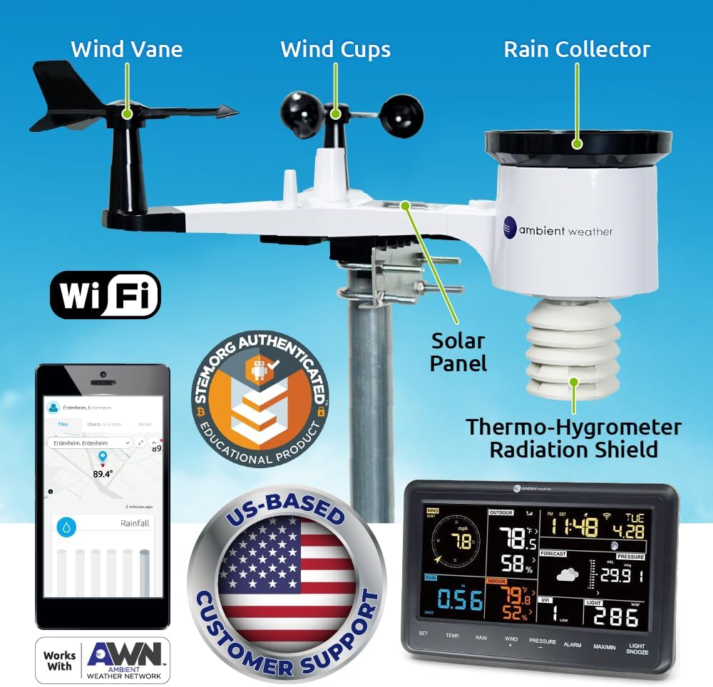 Ambient Weather WS-2902 Wifi Smart Weather Station image number 2