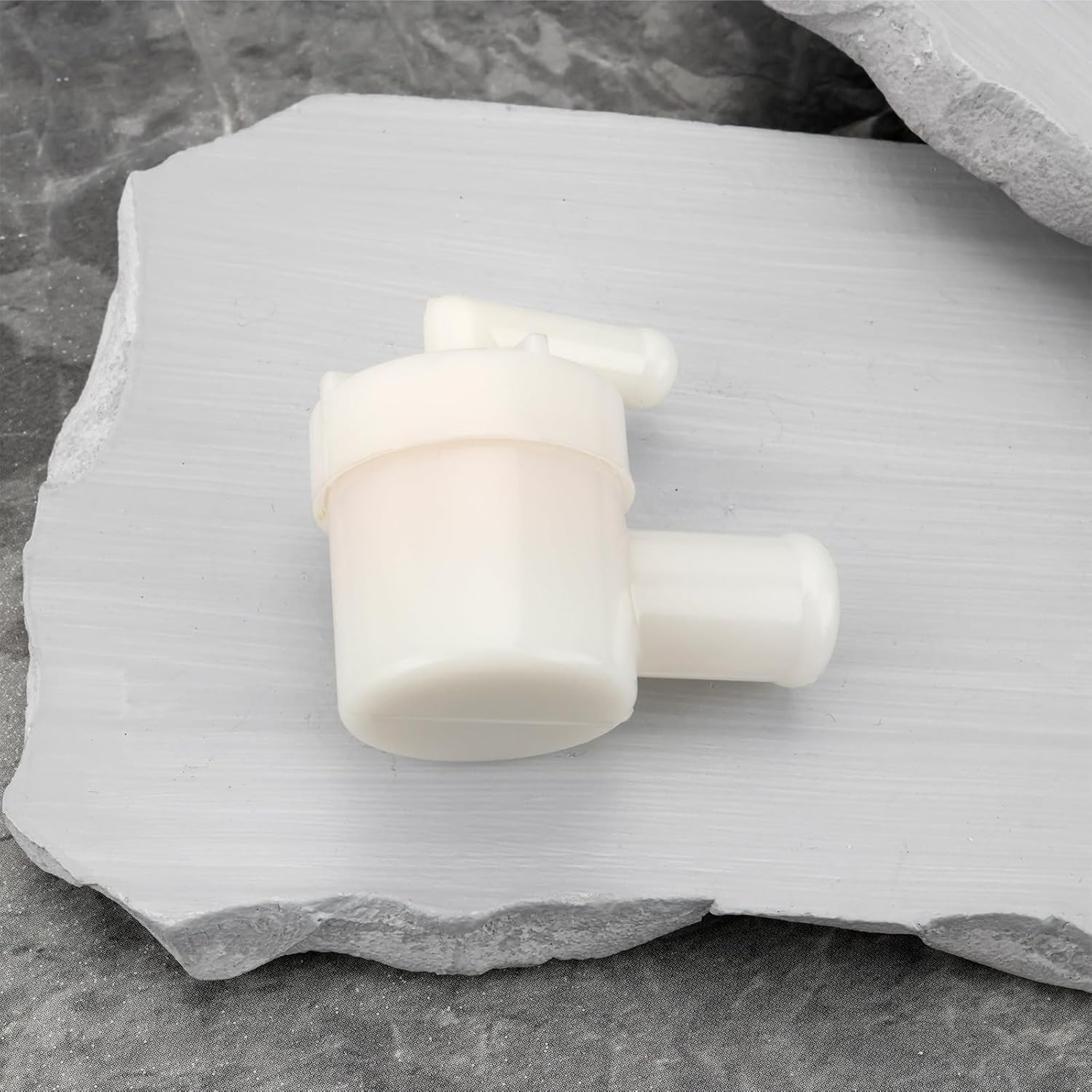 Emagtech 2Pcs Horizontal Engines Fuel Filter Compatible with Briggs & Stratton 808116S Compatible with Vanguard Twins White image number 1