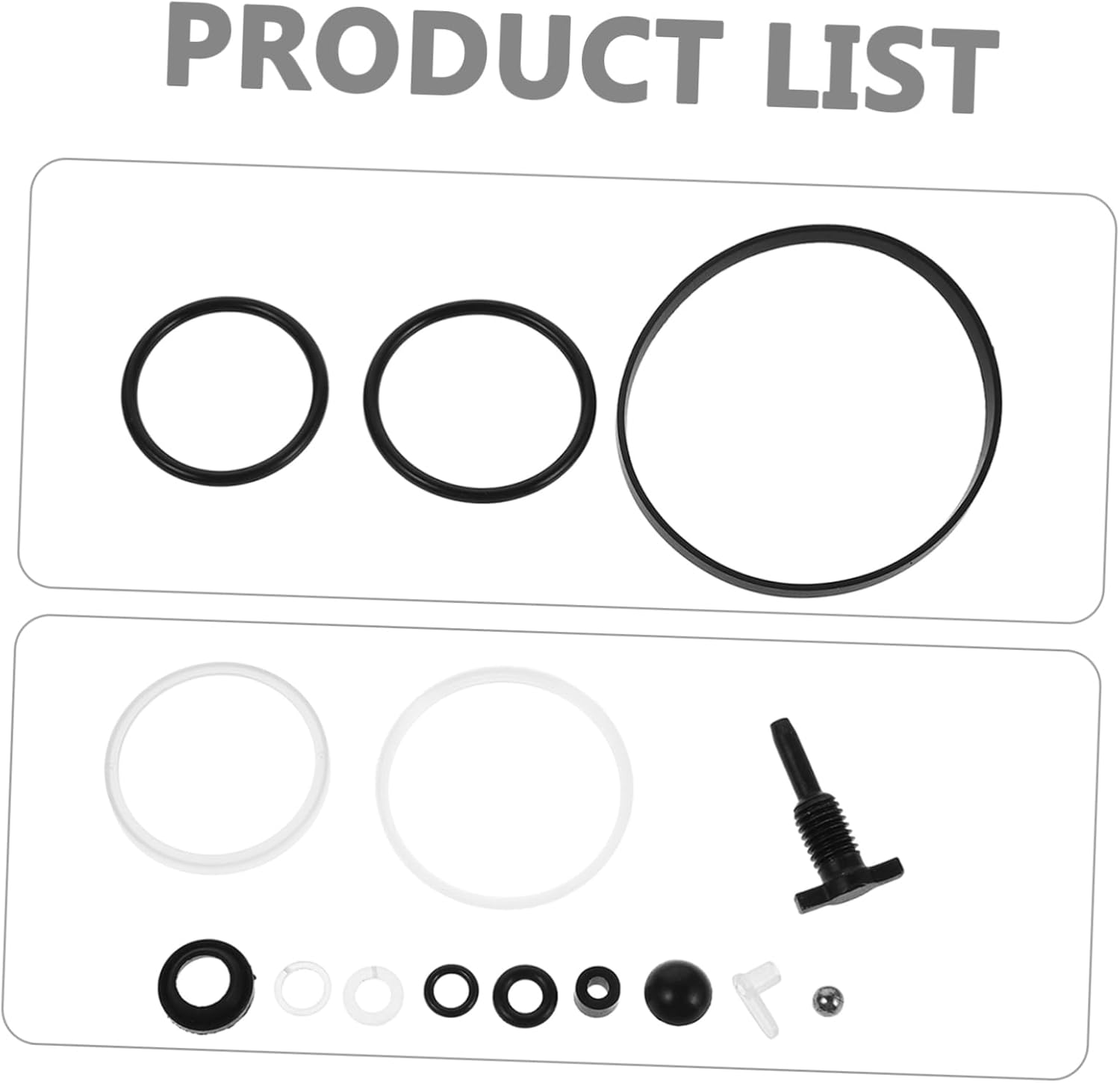 SEWOART 17Pcs Automotive Jack Repair Kit Replacement Fuel System Equipment High Lift Jack Accessory Floor Parts image number 5