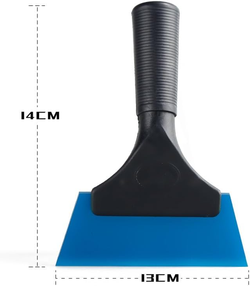 Silicone Rubber Squeegee for Glass, Mirror, Shower, Auto, Car Windows (Red, 13Cm) image number 1