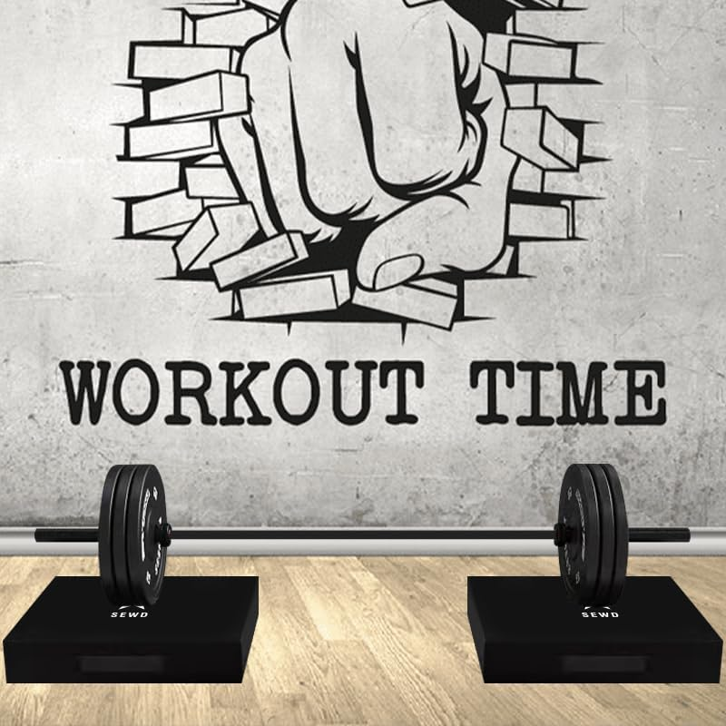 SEWD Weightlifting Crash Pad Noise Reducing Weight Pads for Floor Protection, Set of 2 Silencer Drop Pads image number 3