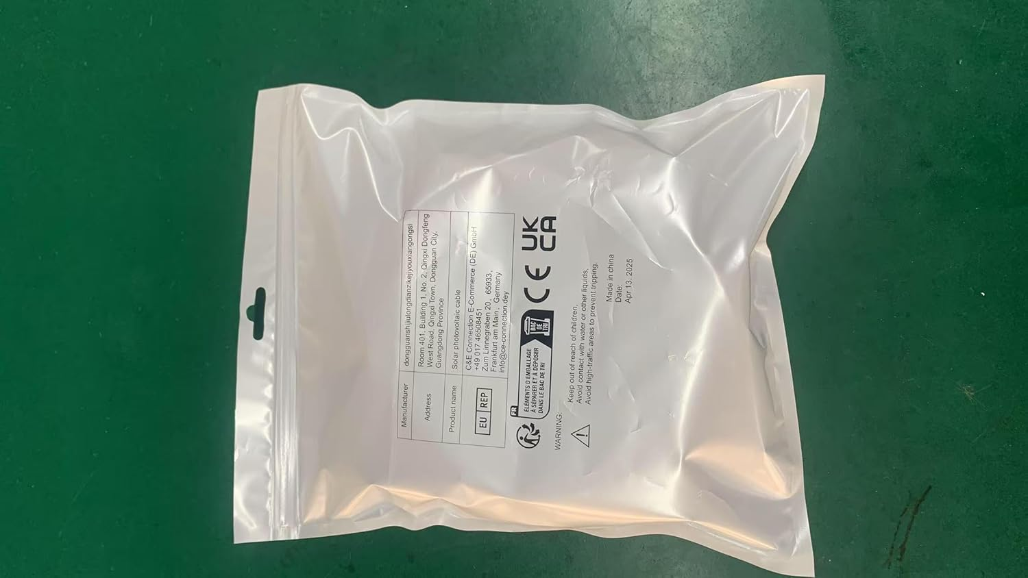 5M XT60H Cable 12AWG Female to Male for Solar Panel to Battery Adapter, for Portable Power Station,Generator image number 3