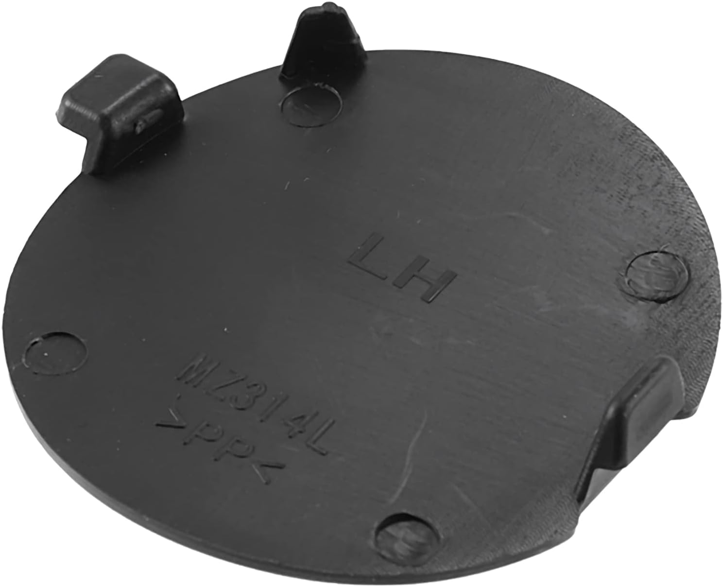 ACROPIX Car Rear Left Right Bumper Towing Tow Eye Hook Cover Cap Fit for Mazda 3 2014-2018 - Pack of 2 Black image number 5