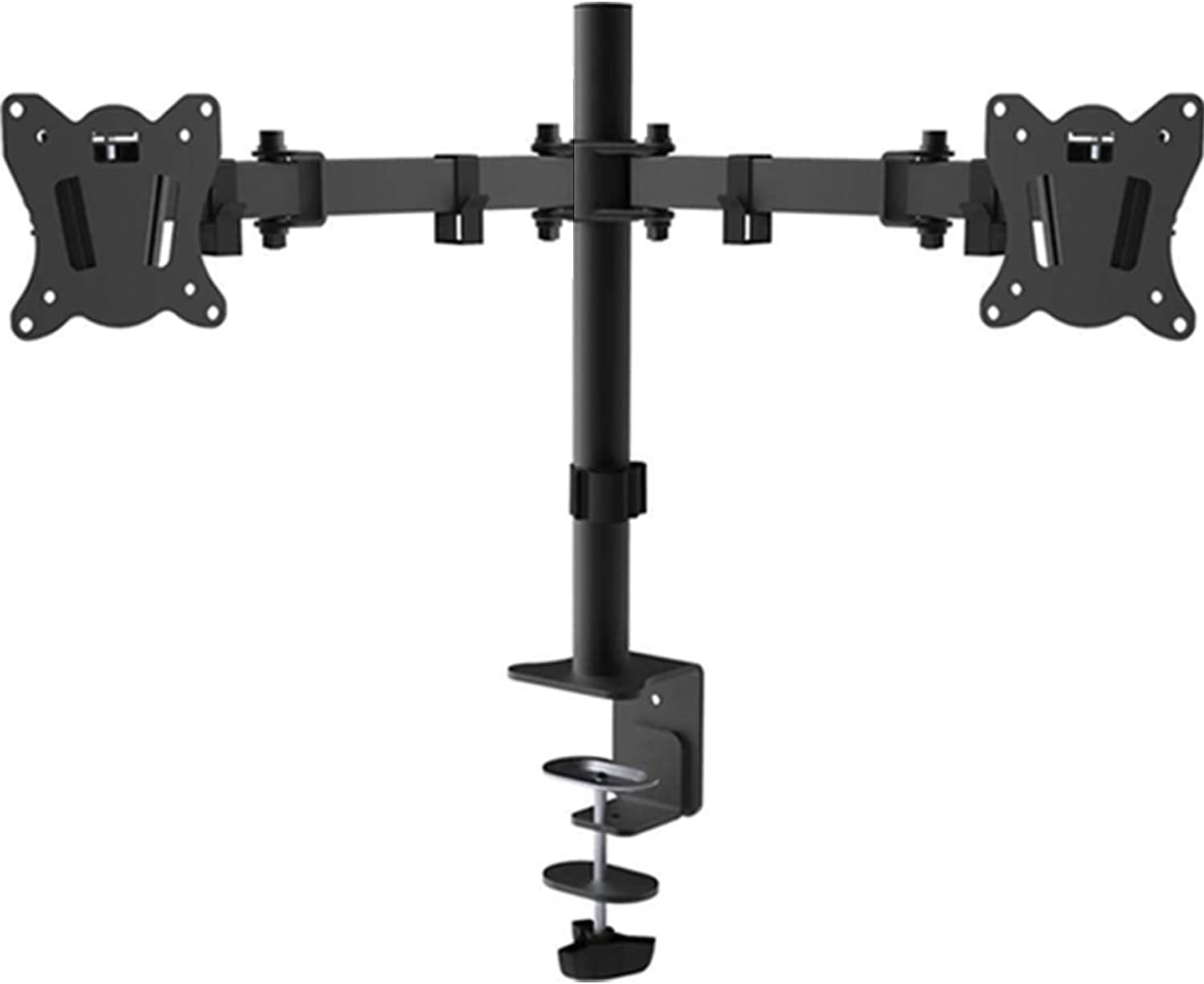 Dual Monitor Stand, Dual Monitor Arm HD LED TV Freestanding Mount Holder 2 Arm Display Bracket 8KG image number 5