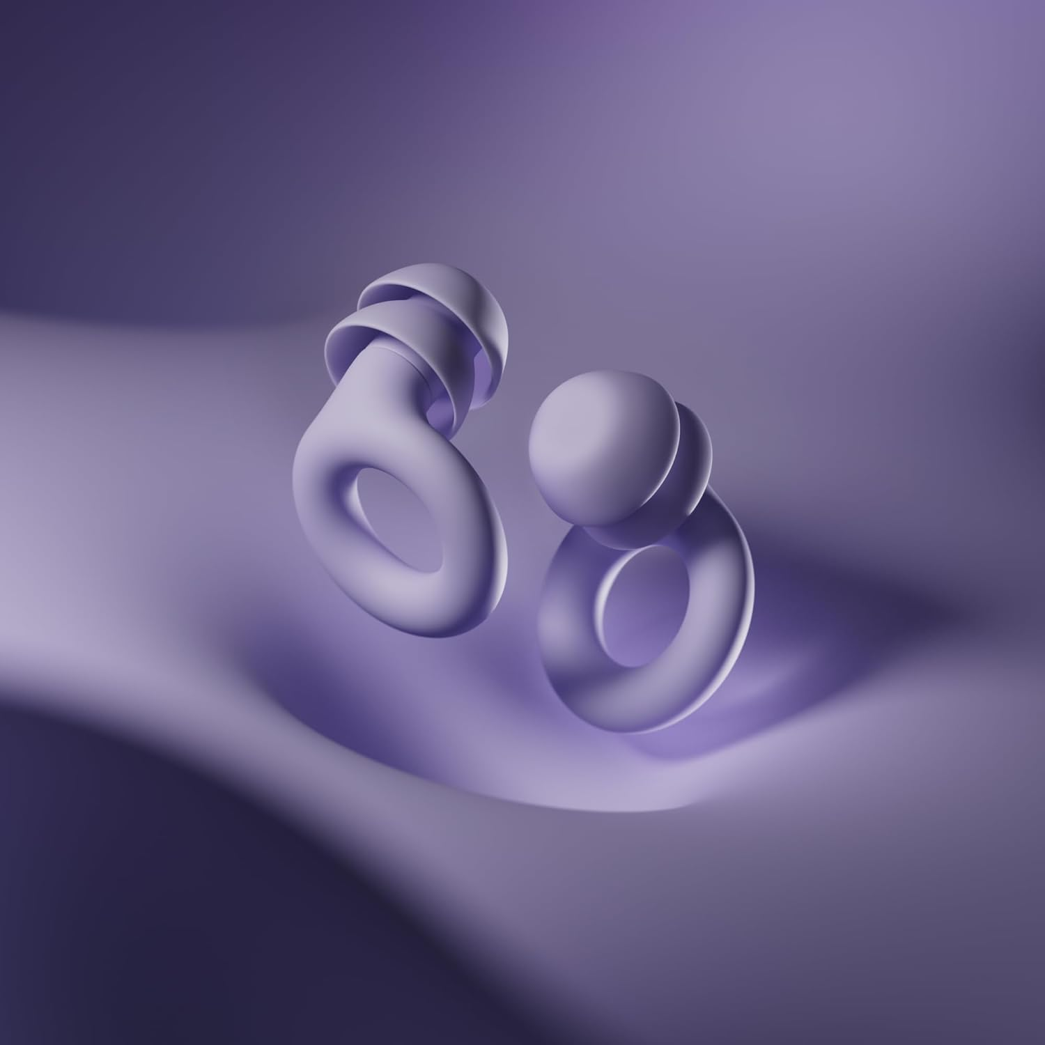 Loop Quiet 2 plus Ear Plugs with Double Tips &ndash; Ultra-Comfy Reusable Earplugs for Sleep, Focus, Travel, Noise Sensitivity | Flexible Protection | 24 Db (SNR) Noise Reduction + 3 Db with Double Tips image number 4