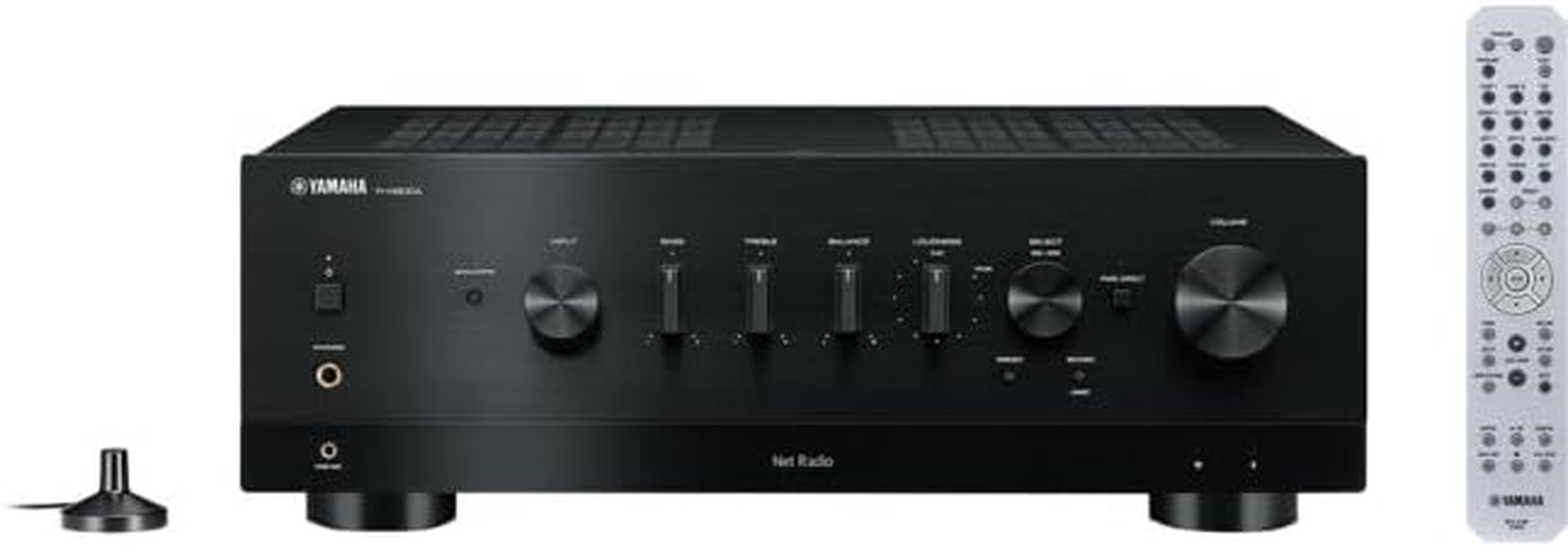 Yamaha R-N800A 2-Ch Network Amp - 100W RMS Network Receiver, Black
