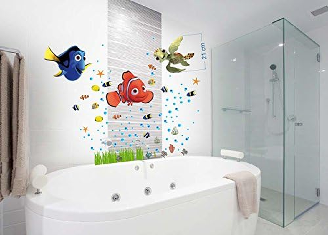 BOARA Wall Sticker Fish Children'S Room Decoration for Bathroom Nemo Dory Wall Decoration 32 X 22 Cm 3 Pieces image number 1