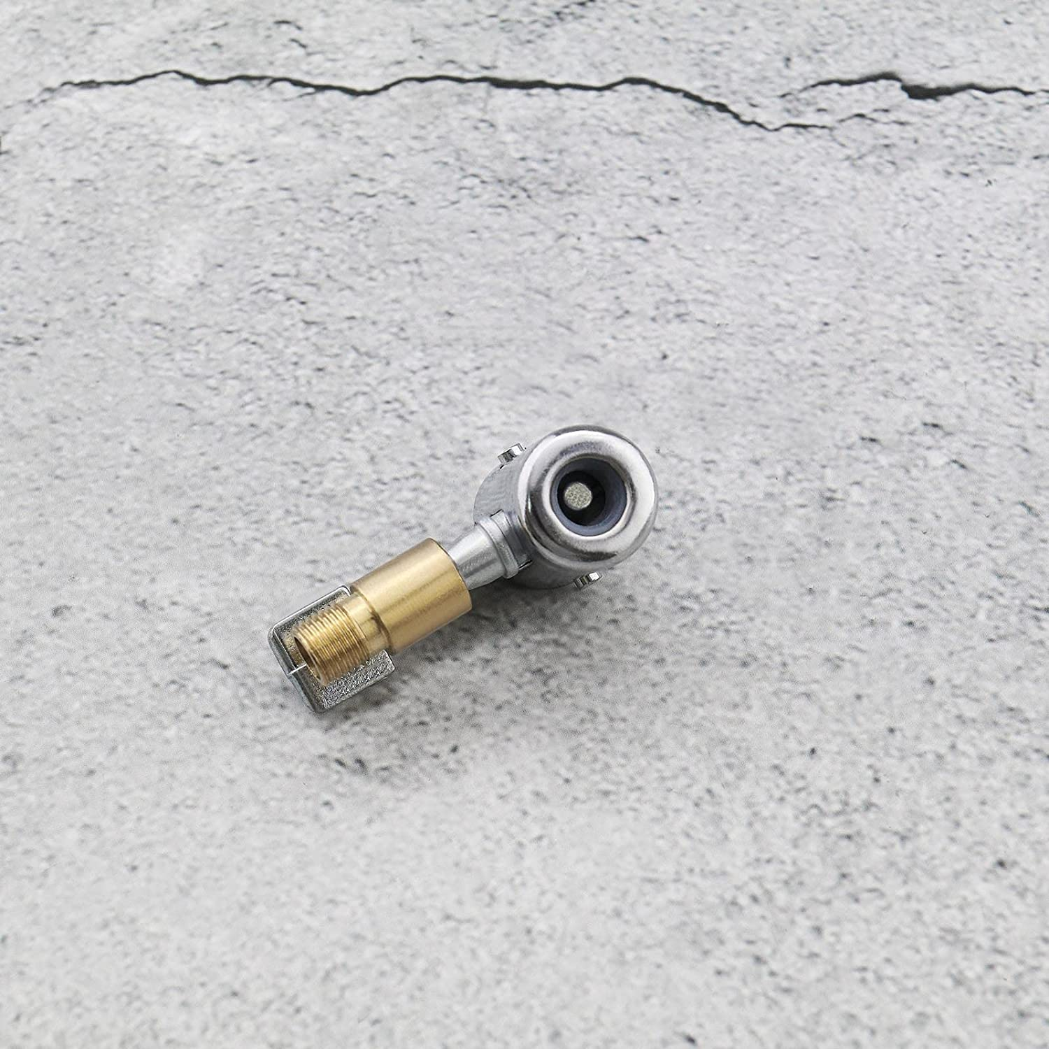 VGOL 8V1 Thread Air Inflator Hose Adapter Replacement Tire Air Chucks Car Air Pump Thread Nozzle Adapter Car Pump Accessories for Motorcycles Car, Non-Deflate image number 3