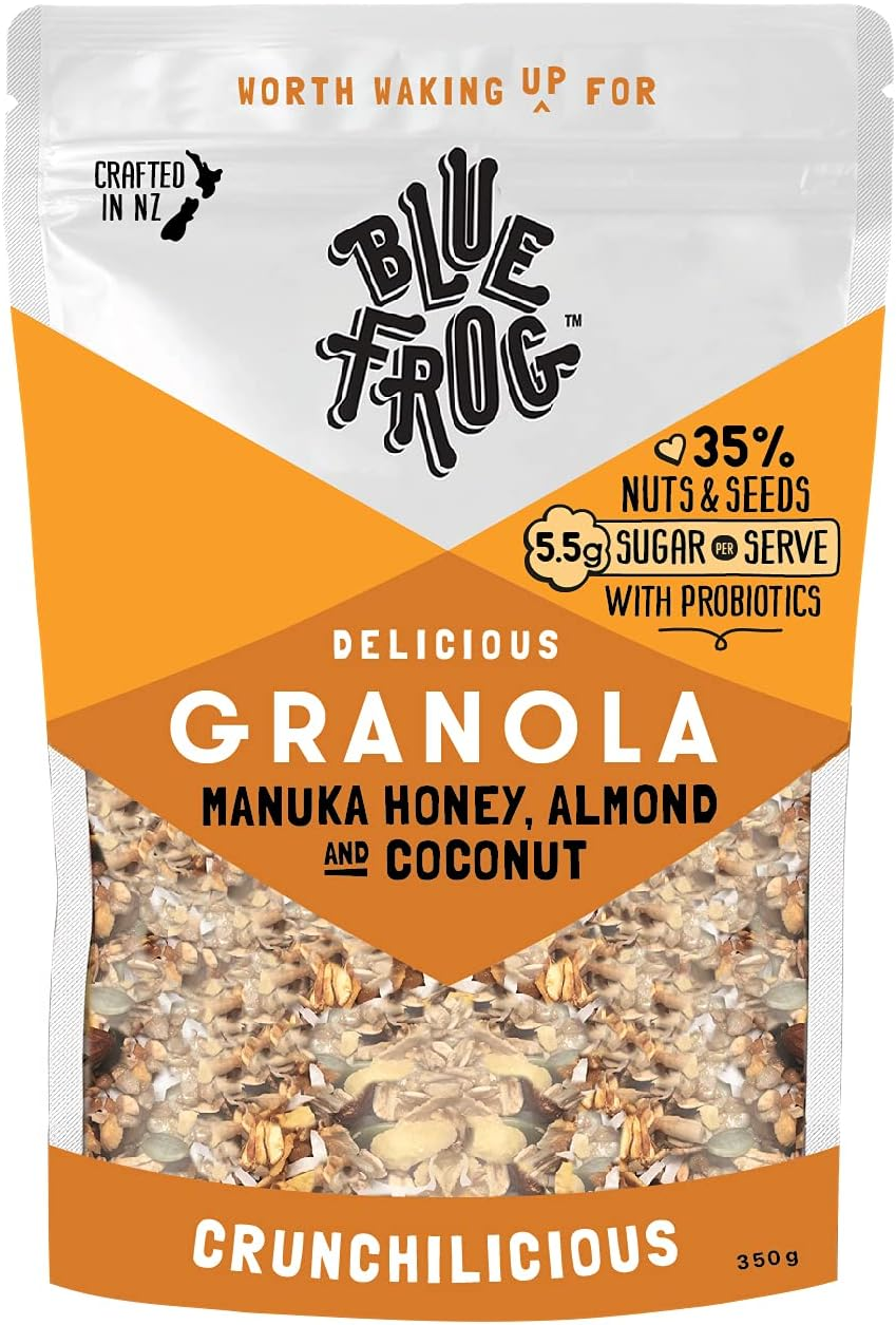 Blue Frog Manuka Honey Probiotic Granola 350 G