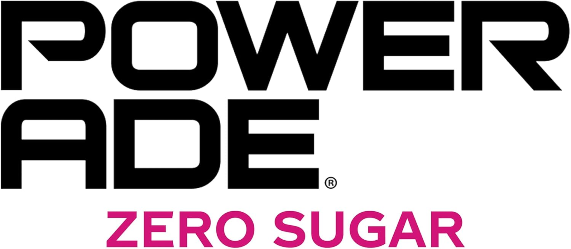 Powerade Zero Sugar Blackcurrant Sipper Cap Multipack Bottles 12 X 600Ml