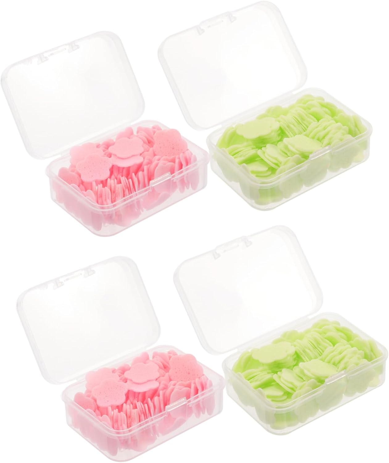 Soap Sheets Portable Travel Soap Slices for Camping Bulk Hand Wash for Outdoor Activities image number 1