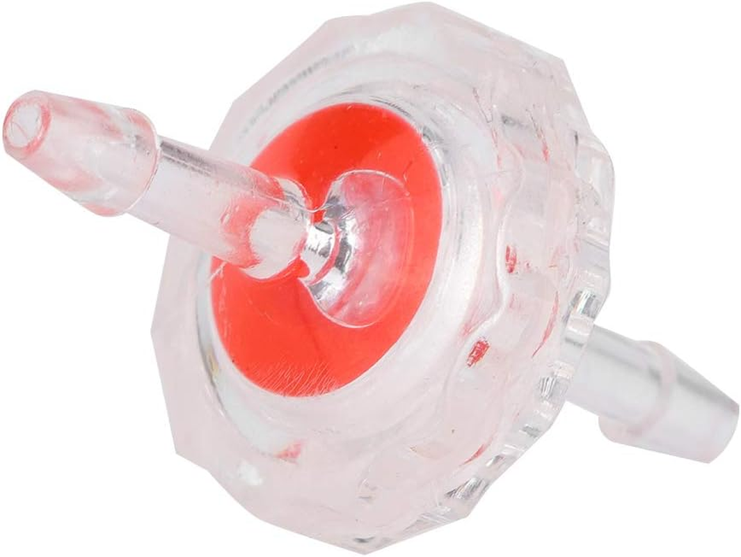 Aquarium Check Valve & 10Pcs 3Mm/5Mm/7Mm Aquarium Air Pump One Way Non Return Check Valve Waterstop Accessory for Fish Tank(3Mm) image number 1