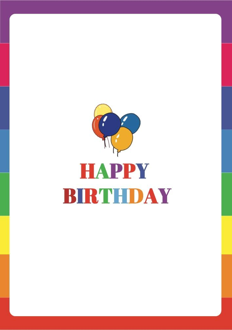 32 Birthday Invitation Cards,Uniquely Designed Birthday Cards for Children,Men, Women and Kids (Multicolor) image number 5