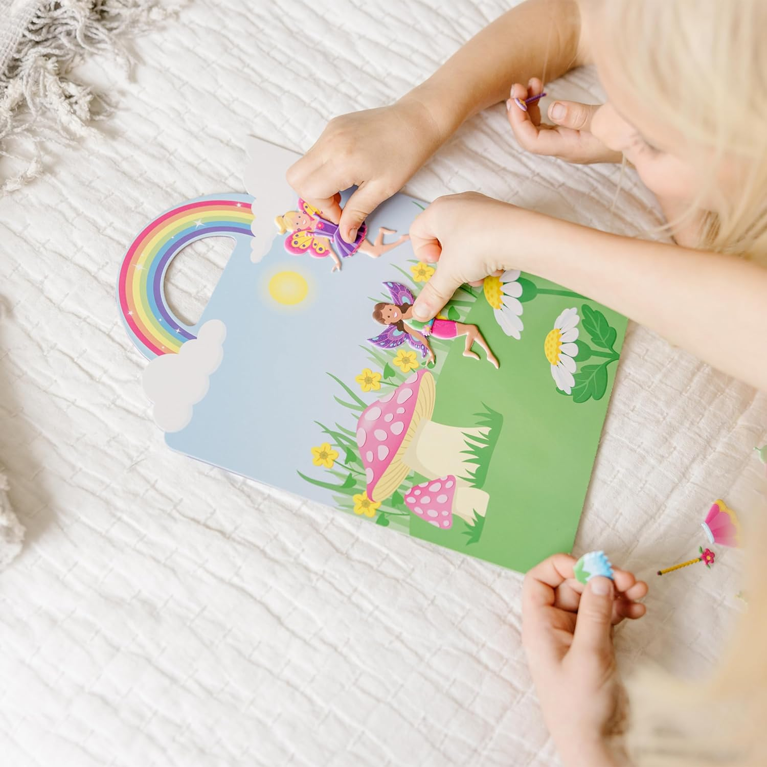 Melissa and Doug - Reusable Puffy Sticker Play Set - Fairy