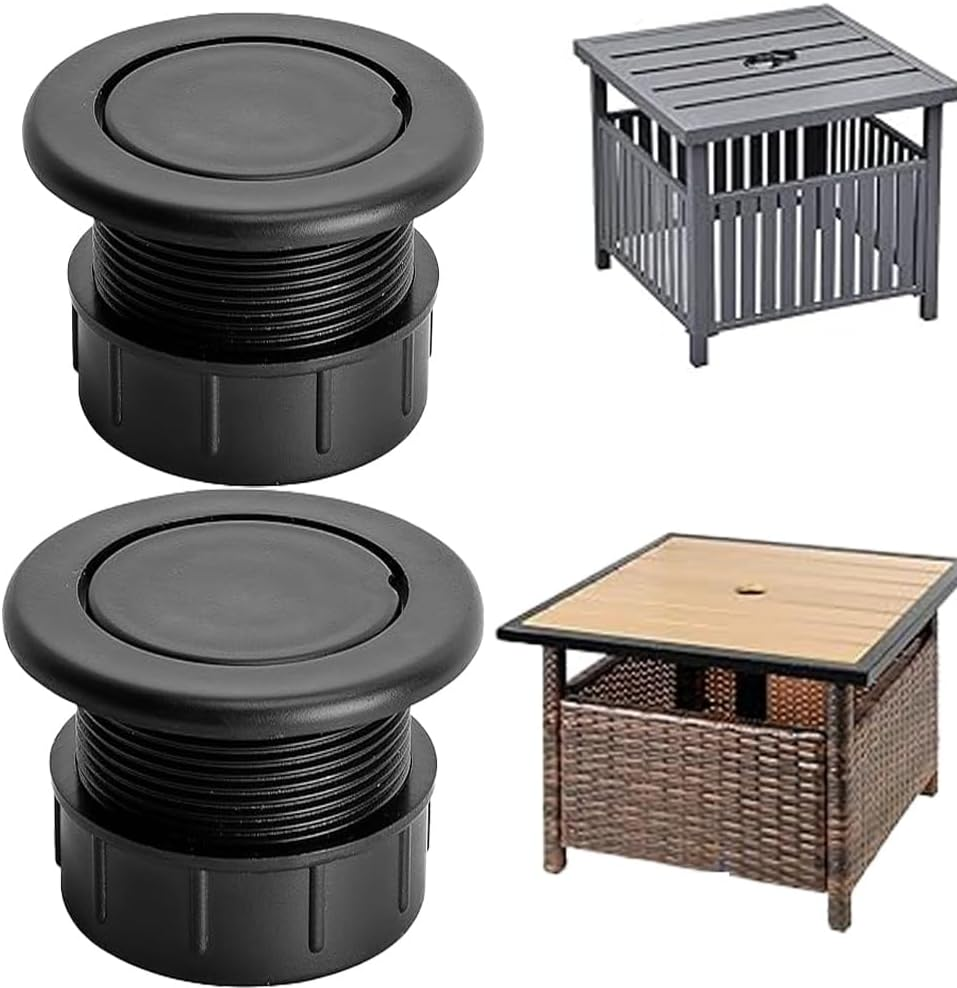Umbrella Hole Cover for Outdoor Table - Waterproof Plug & Cap Set, Fits Patio Yard Garden Furniture, Dustproof Ring Insert for Holes(2Pcs) image number 3