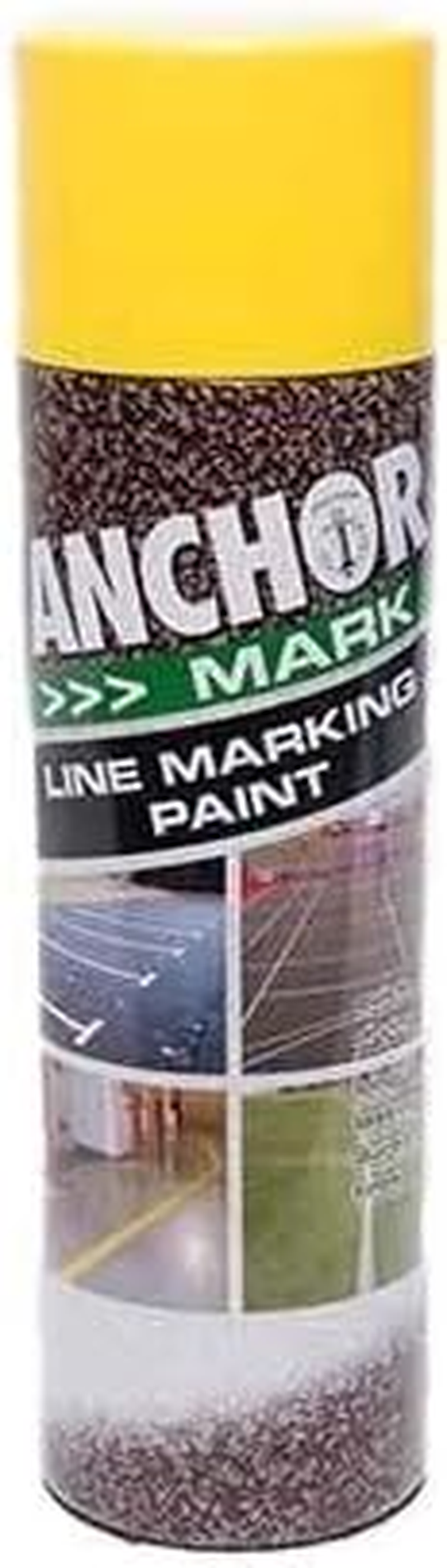 Anchor Line Marking Paint 500 G, Yellow (Pack of 2) image number 1