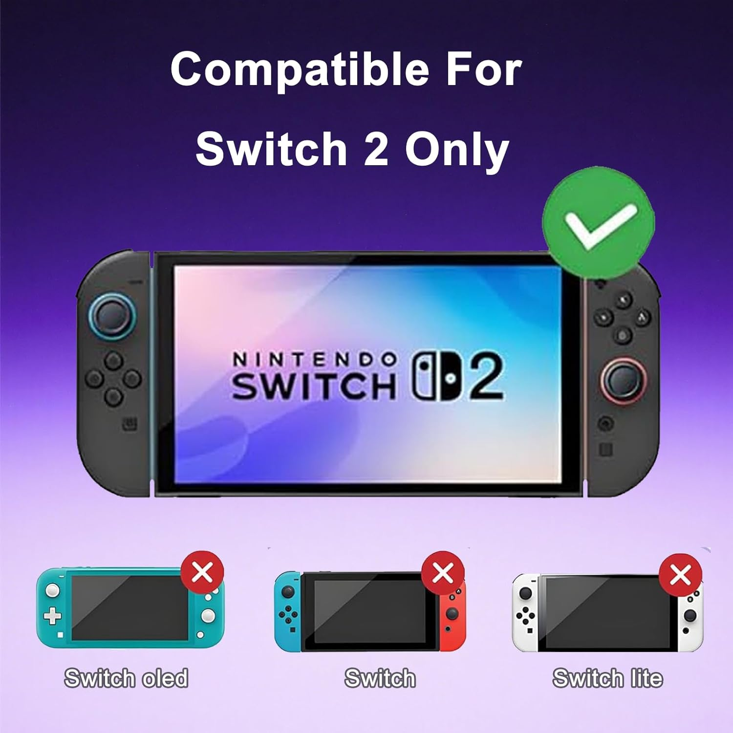 12 Pack Thumb Grips for Nintendo Switch 2 (2025) - Anti-Slip Joystick Covers, Prevent Wear & Tear, Enhance Control & Grip image number 5