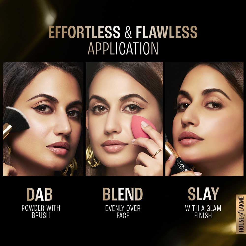 Lakme Rose Face Powder, Soft Pink, 40G image number 1