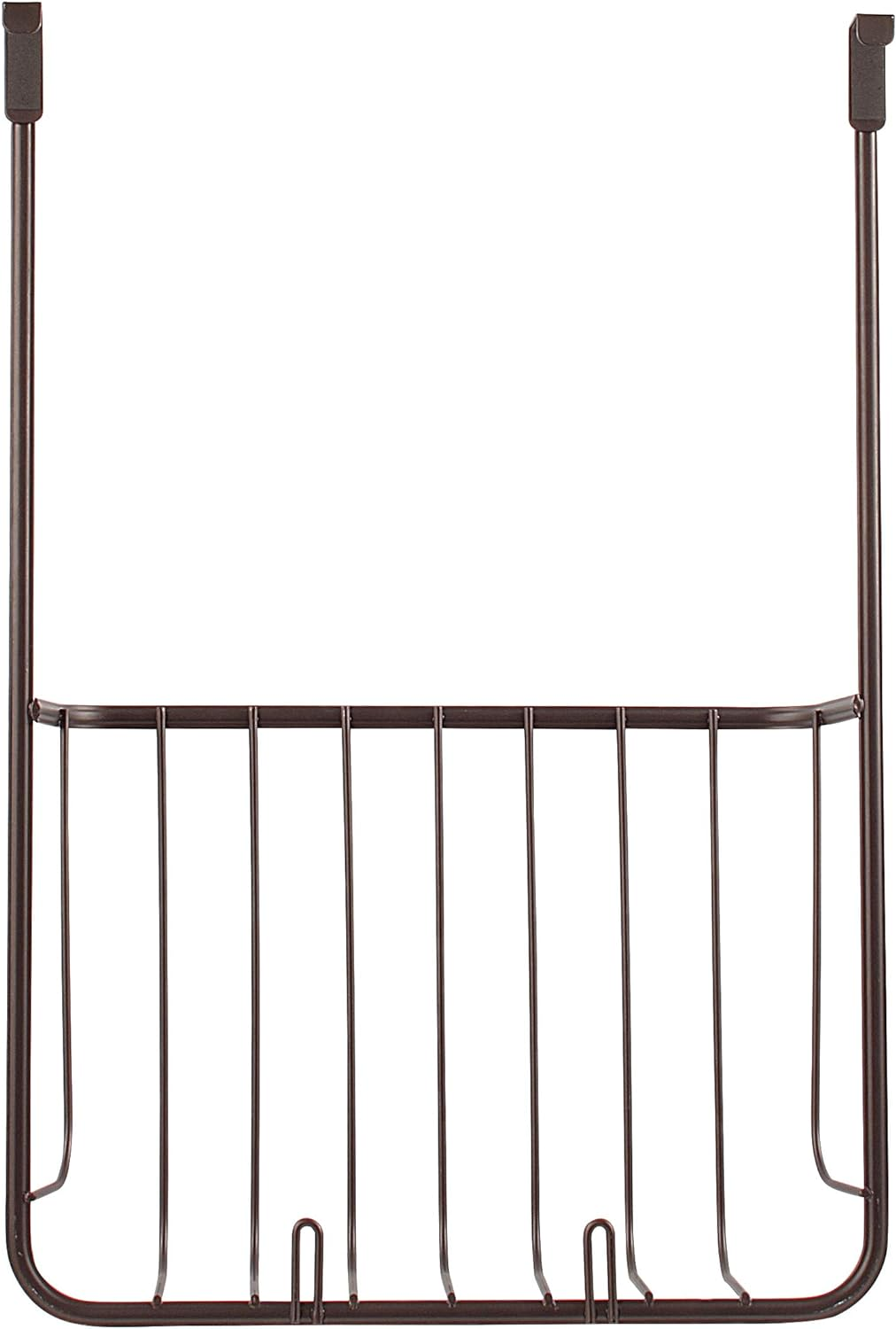 Spectrum Diversified Ashley Cookie Sheet Organizer, Cutting Board Holder, Bakeware Organizer, over the Cabinet Door, Bronze image number 3