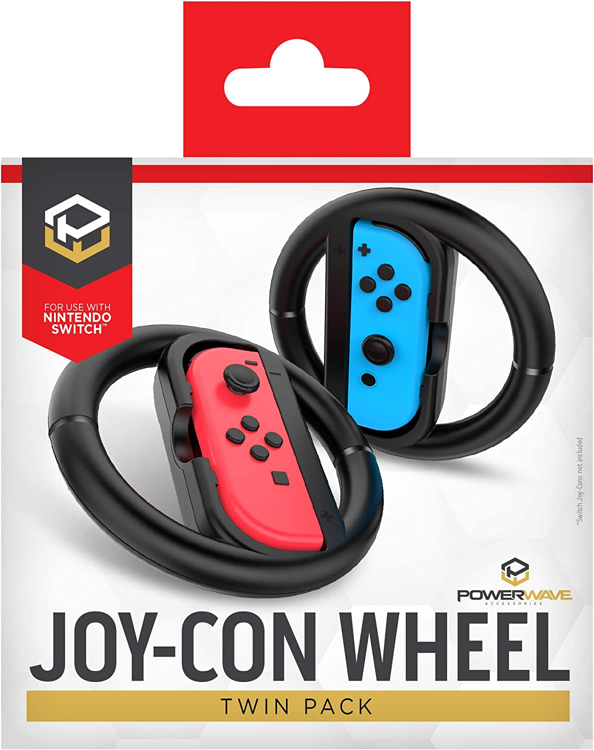 Powerwave Switch Joy Con Wheel Twin Pack image number 4