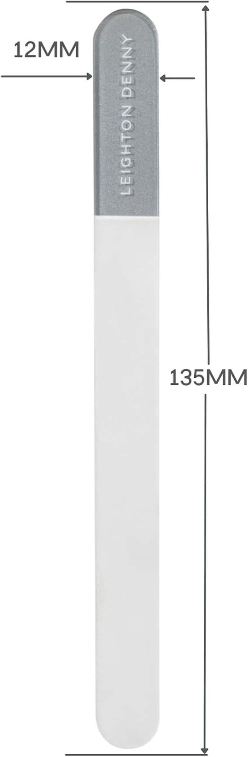 LEIGHTON DENNY Shape & Shine - Small Crystal Nail File & 3-In-1 Nail Buffer - Vegan