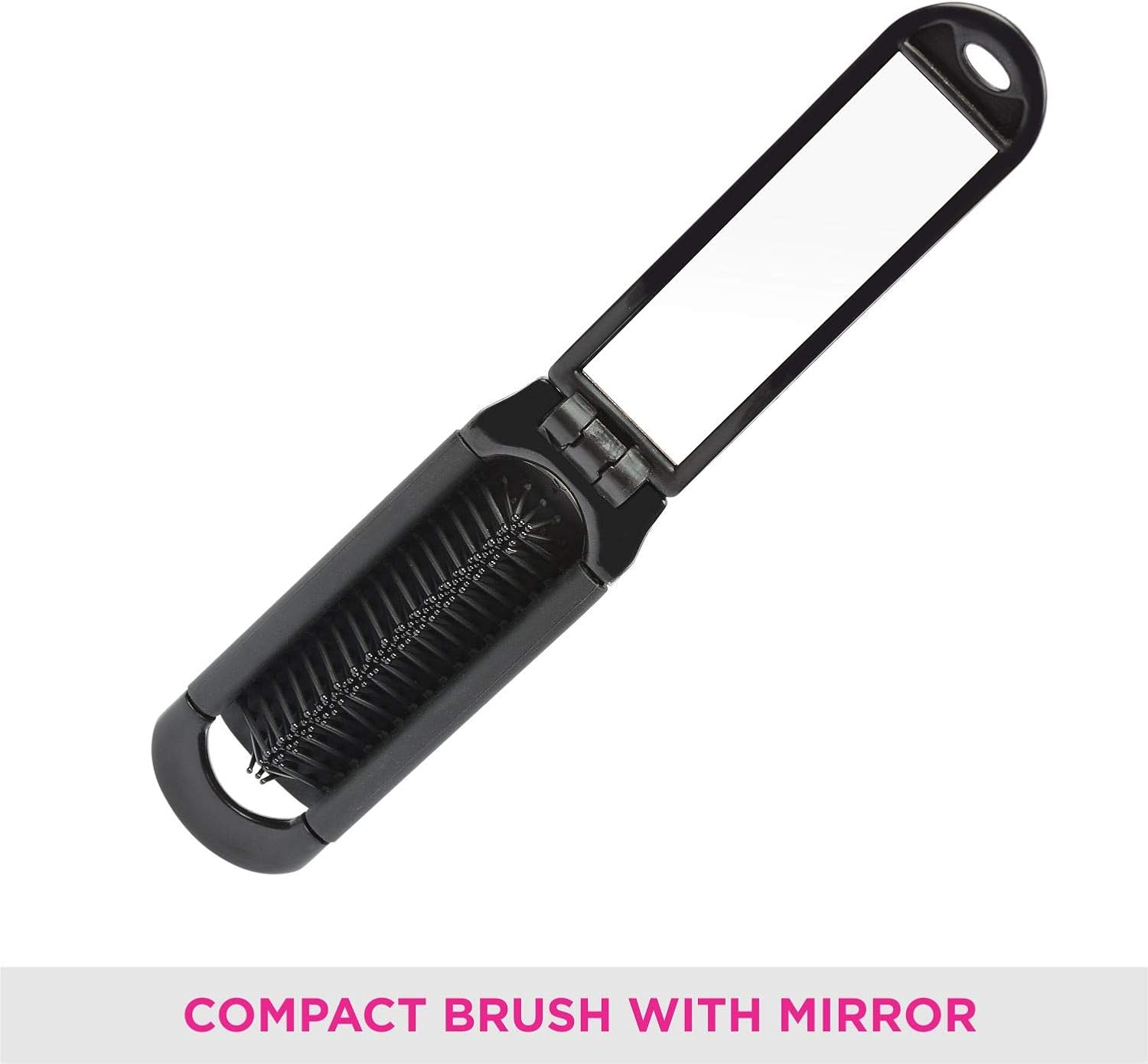 Vega Folding Hair Brush with Mirror, Color May Vary image number 6