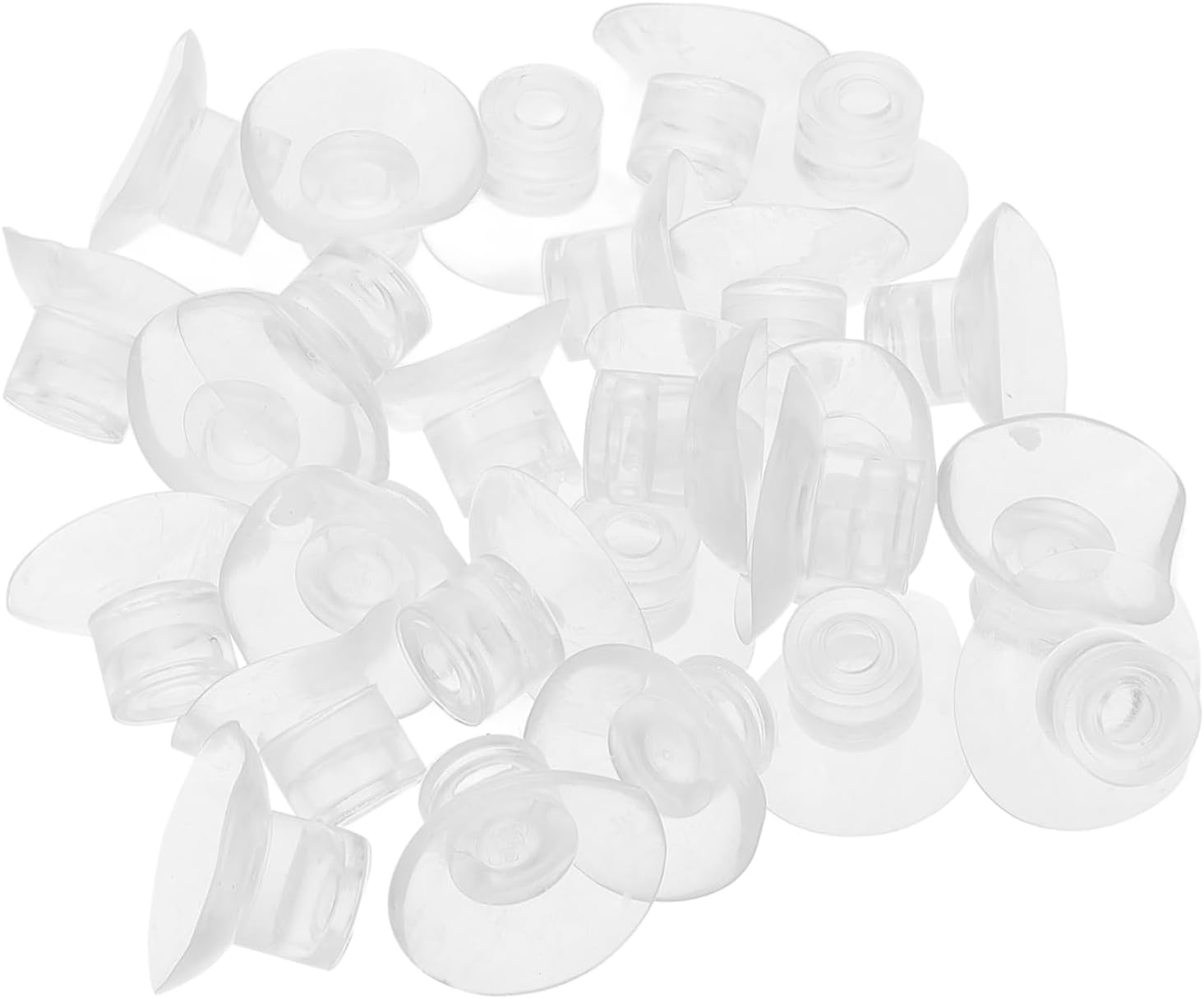 VANZACK 50Pcs Aquarium Feeder Cups for Fish Tank Holders for Easy Installation and Secure Feeding for Aquatic Plants and Decorations image number 3