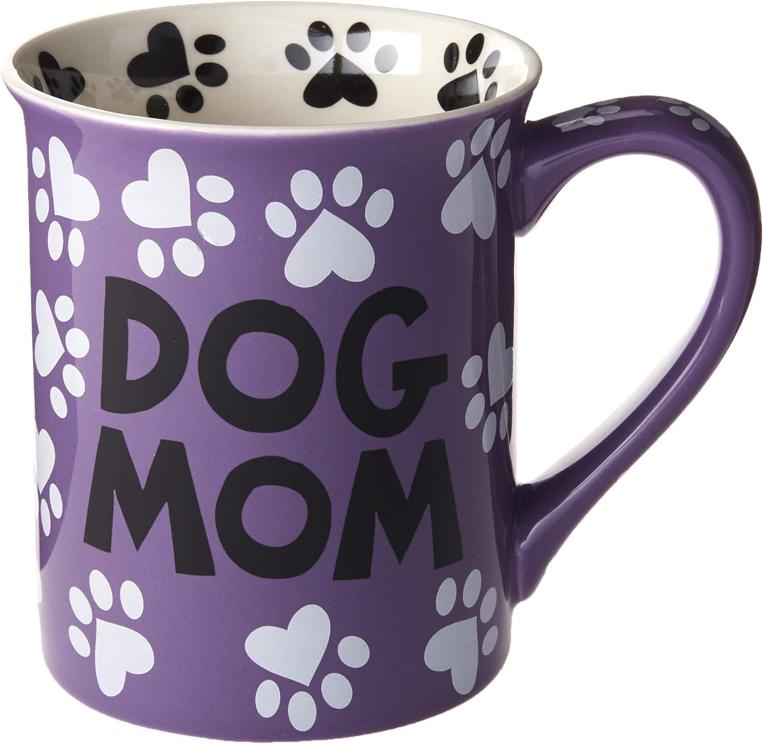 Enesco Our Name Is Mud &ldquo;Dog Mom, 16 Oz. Stoneware Mug, 1 Count (Pack of 1), Multi Color image number 5