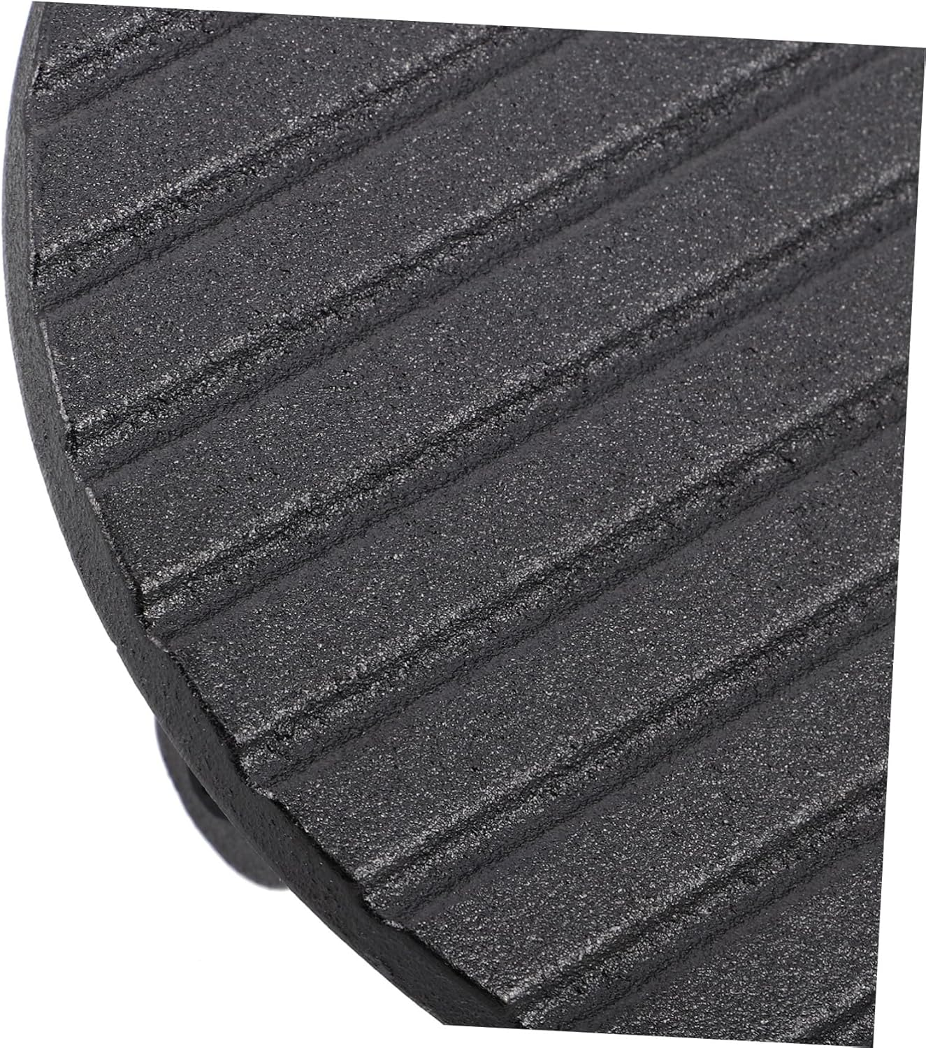 DECHOUS Cast Iron Grill Press with Wooden Handle Nonstick Hamburger Smasher for Griddle Frying Pan and Grill Use Manual Meat Press Kitchen Gadget for Indoor Outdoor BBQ Cooking image number 5