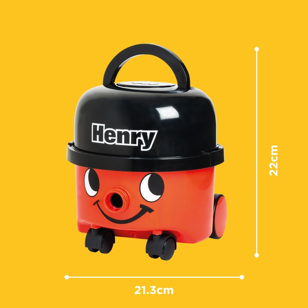 Casdon Henry Toy Vacuum Cleaner, Red (728) image number 2