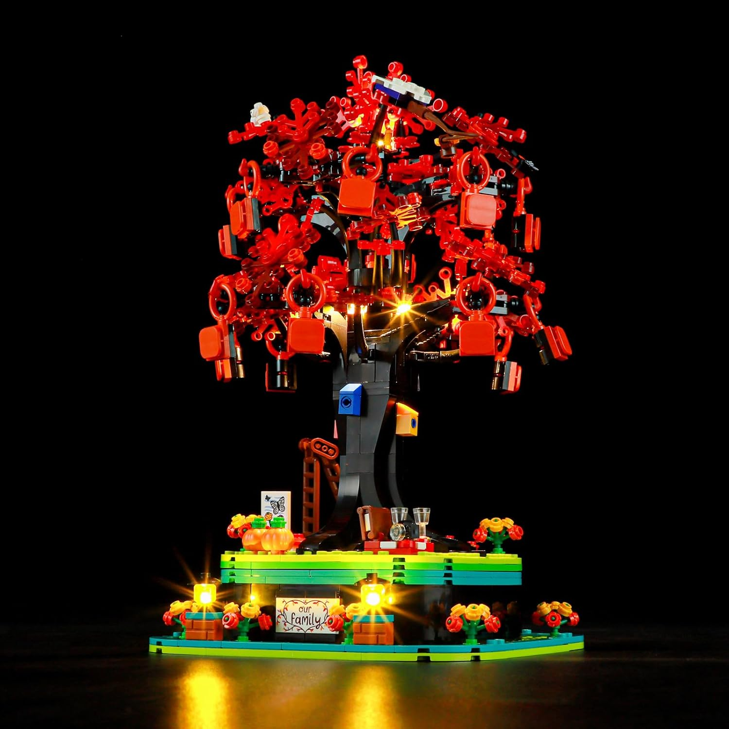 BRIKSMAX LED Light for  Family Tree 21346 - Compatible with  Ideas Building Blocks Model - without  Set image number 5