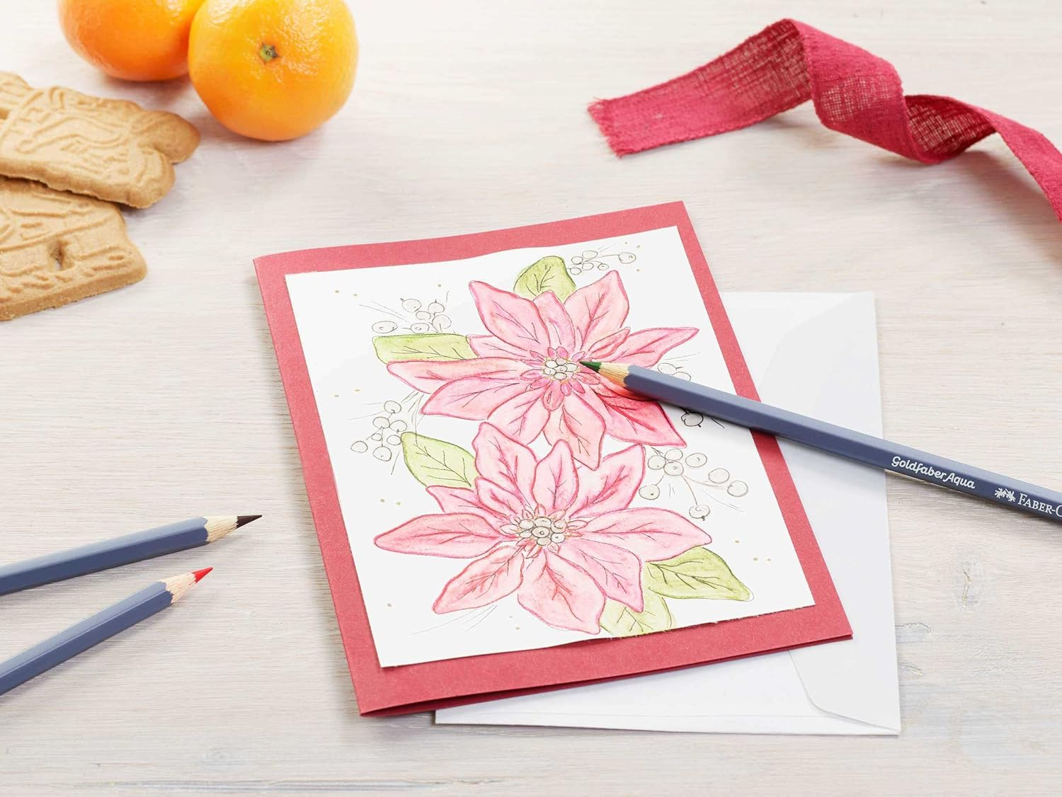 Faber-Castell Vibrant Goldfaber Color Pencils, Assorted &ndash; Tin of 48, (18-114748) image number 4