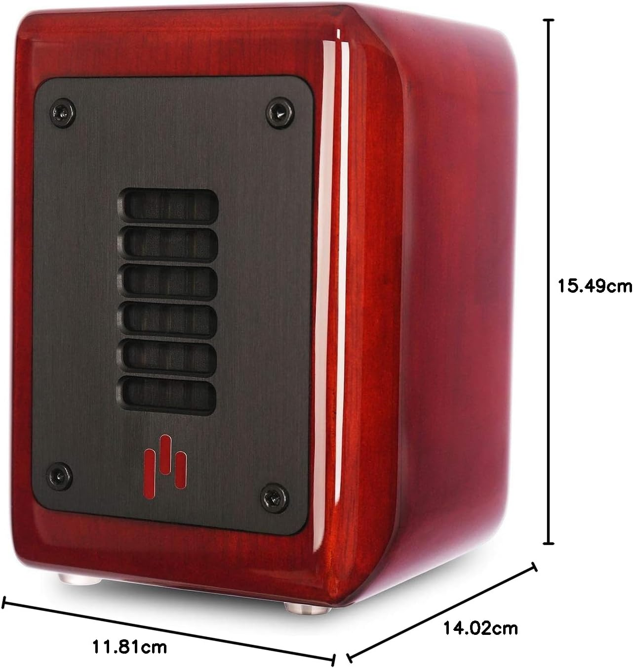 Aperion Planar Magnetic Ribbon Super Tweeter Speakers, Gloss Oak (Pack of 2) image number 4