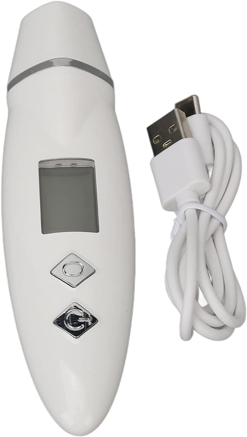 Skin Analyzer Moisture Tester, Portable Handhold Facial Moisture Meter, Skin Care Water Oil Tester Detector, USB Digital Moisture Sensor for Beauty Salon Spa Home Traveling image number 4