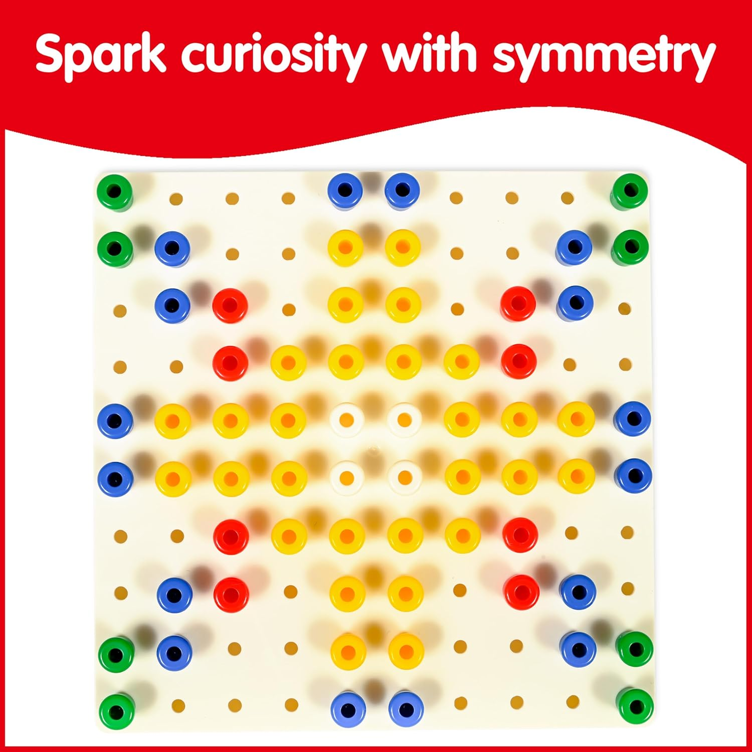 Edx Education Pegs and Peg Board Set image number 1