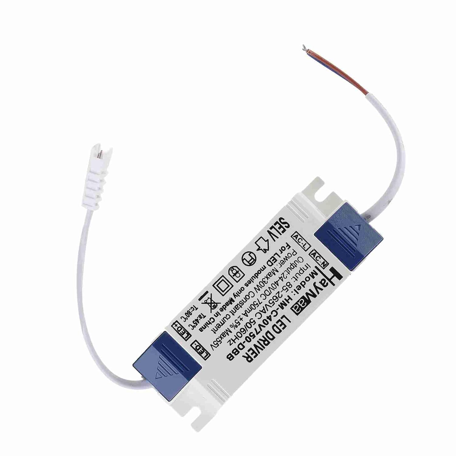 Aumotop LED Driver High Power 30W Output Constant Current Transformer Lighting Accessory AC85-265V DC24-40V